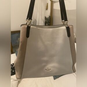 Kate Spade White and Tan Women's Bag